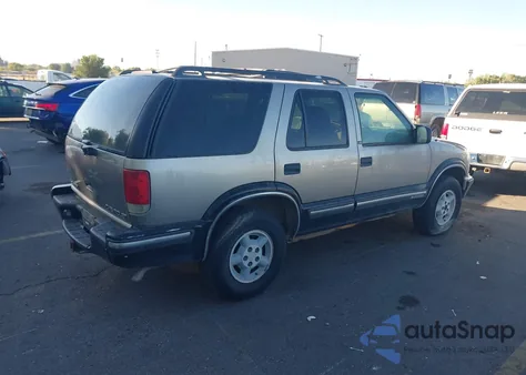 1999 Chevrolet Blazer Ls из США, поврежденный, VIN 1GNDT13W1X2129093